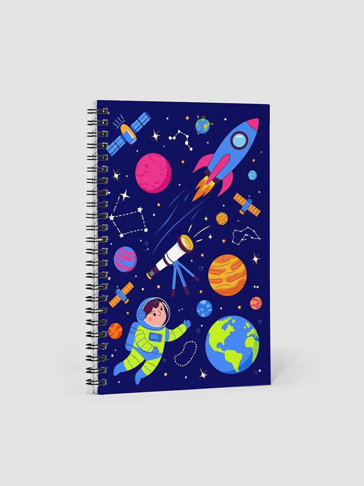 Galactic Explorer Spiral Notebook product image (1)