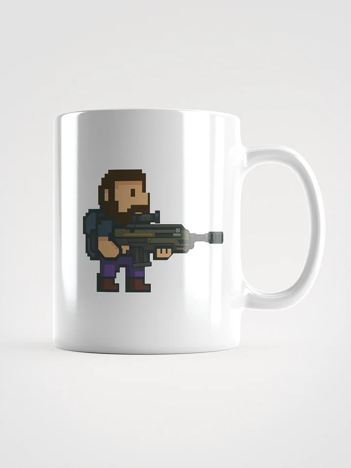 Freedom Fries & Co. Retro Style Mug | Helldivers-Inspired Logo Coffee Cup product image (3)