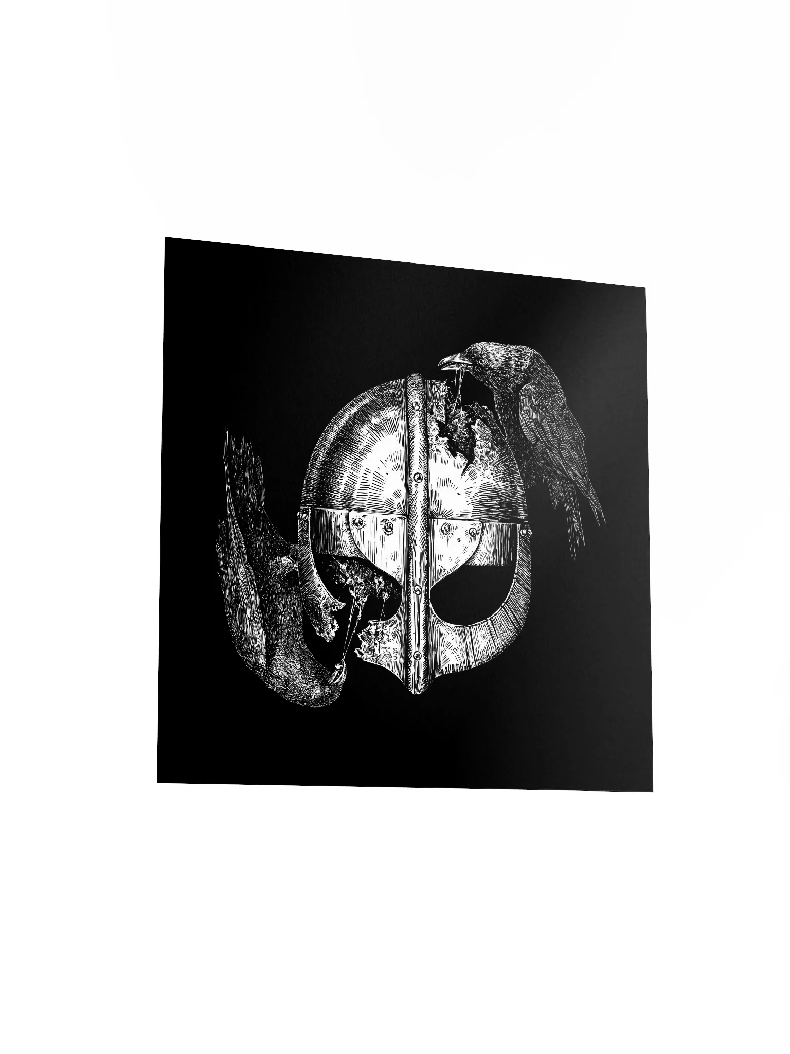 REXNOR Helmet & Crows Poster product image (3)