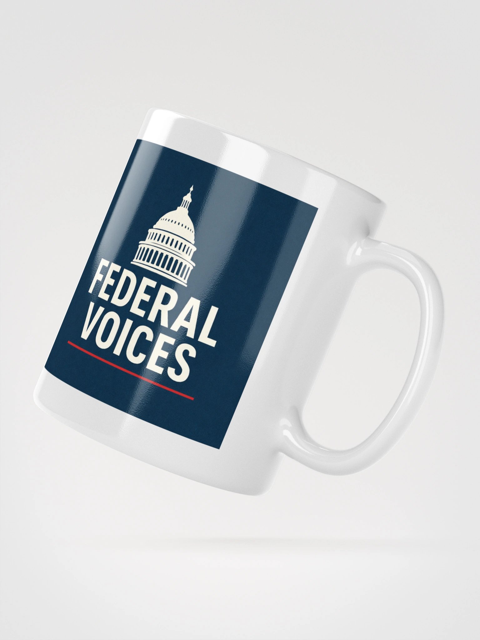 Federal Voices Classic Logo Mug — 11 oz product image (2)