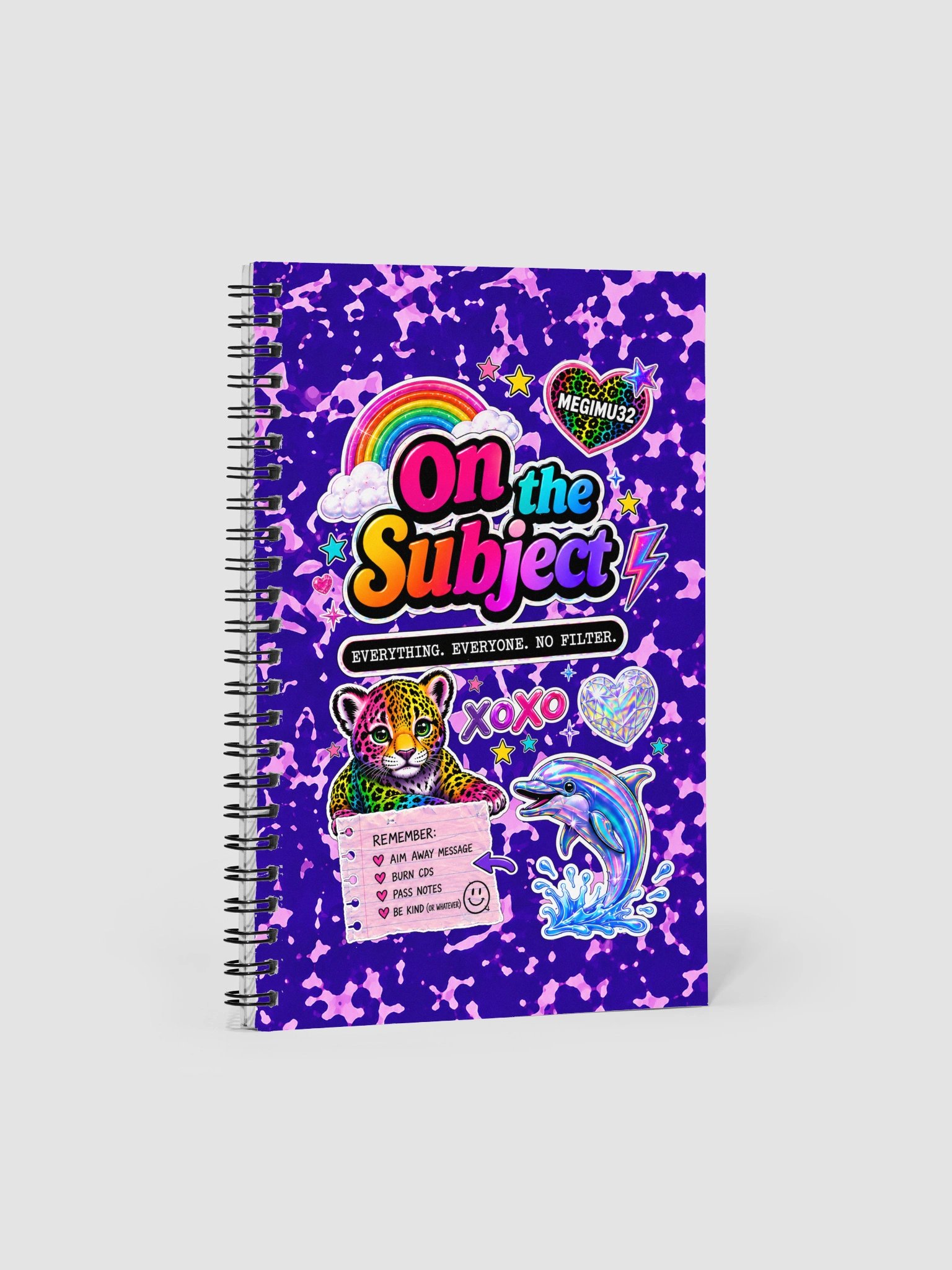 OTS NOTEBOOK RAINBOW product image (1)
