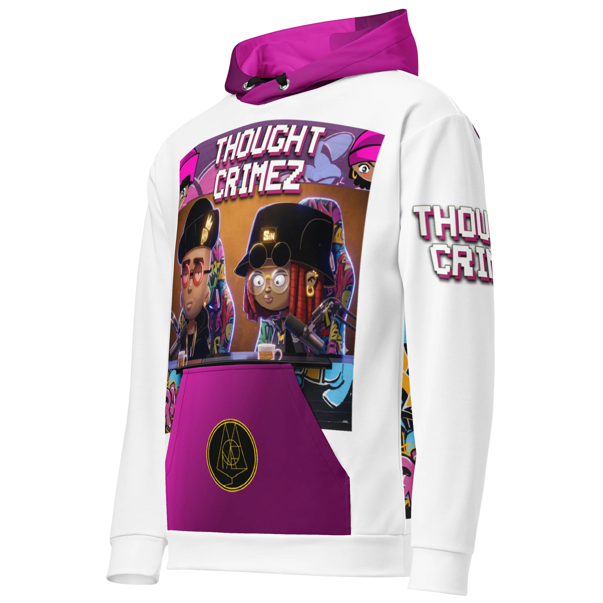 Graffiti Crimez Podcast Street-Art Hoodie product image (3)