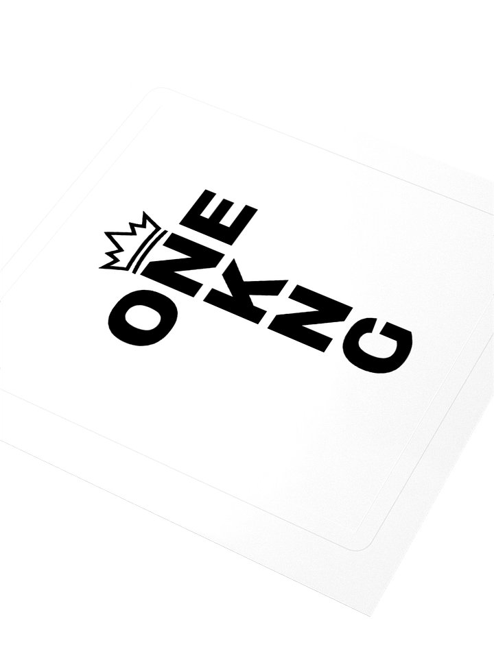 ONE KING Royal Cross Logo Vinyl Sticker product image (2)