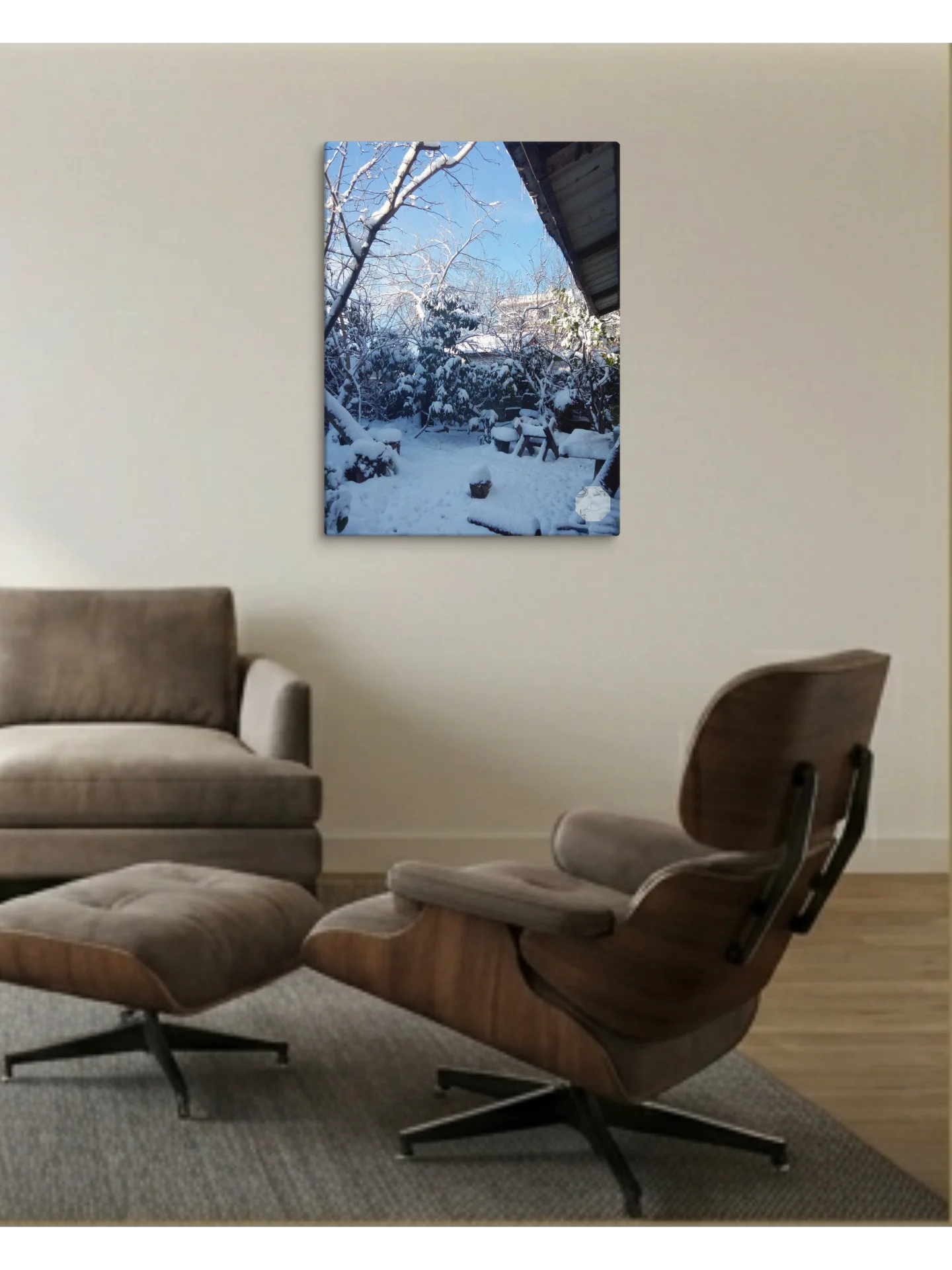 Azure Winter – Fine Art Canvas product image (1)