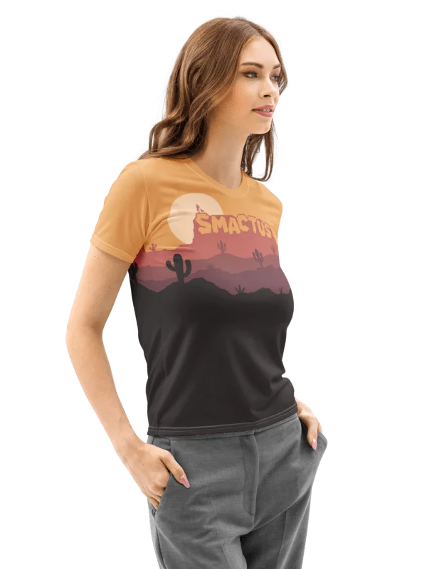 Ladies Cotton Crew T! product image (1)