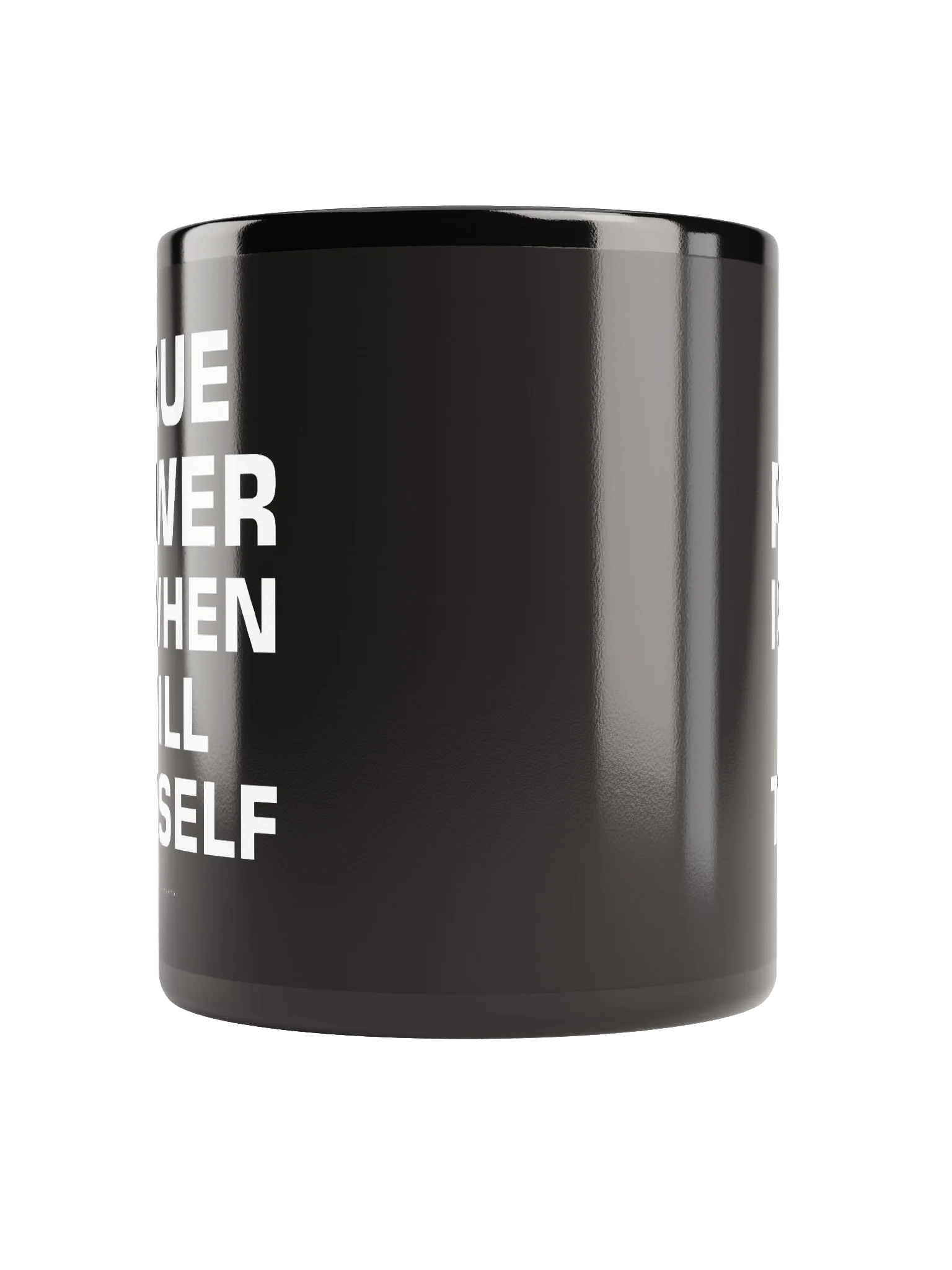 Will Thyself - Black Gloss Mug product image (5)