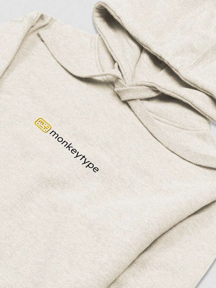 Dark Wordmark Hoodie (Embroidered) product image (1)