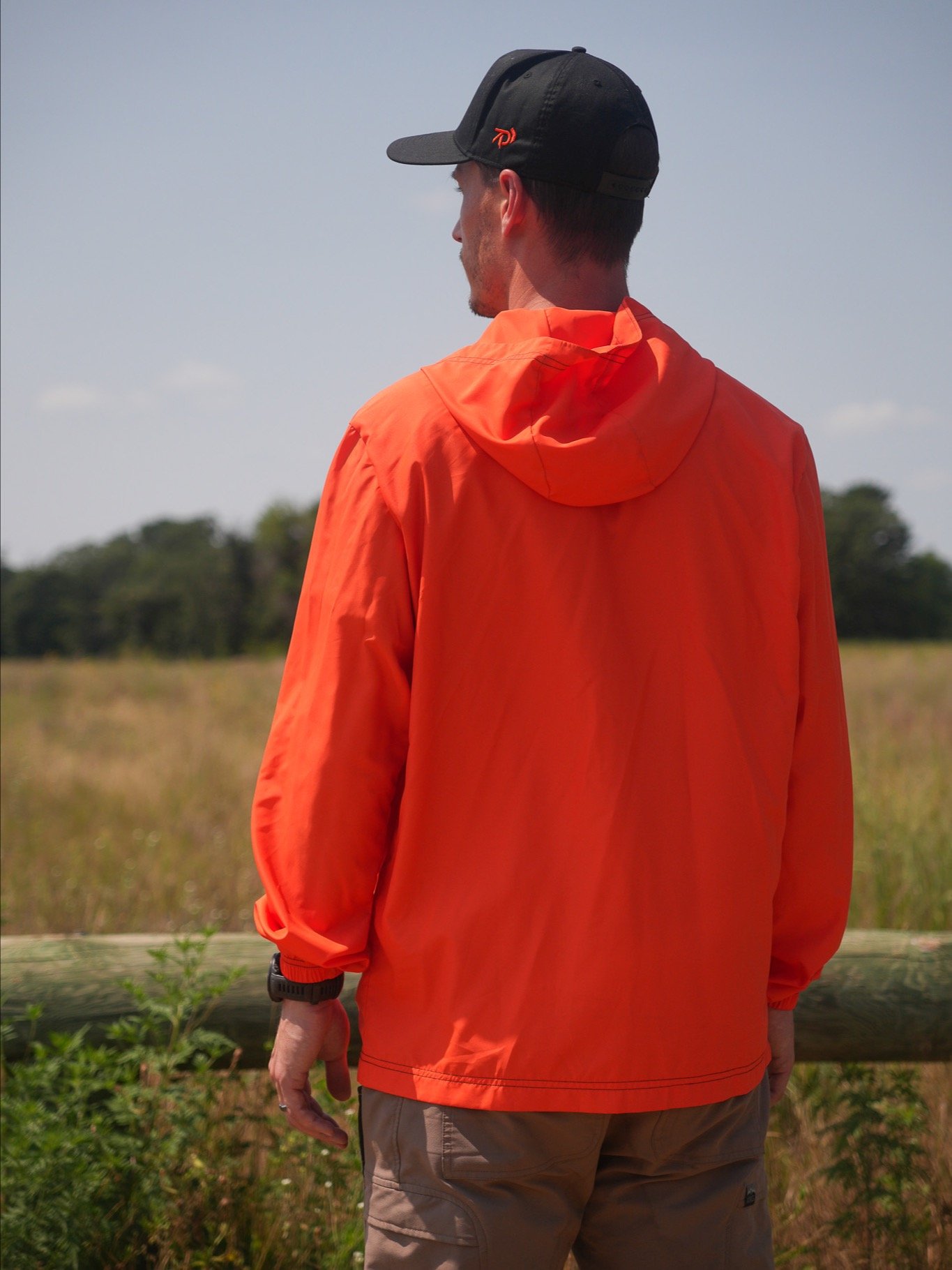 Blaze Orange RDR Performance Upland Hunting Wind Breaker product image (3)