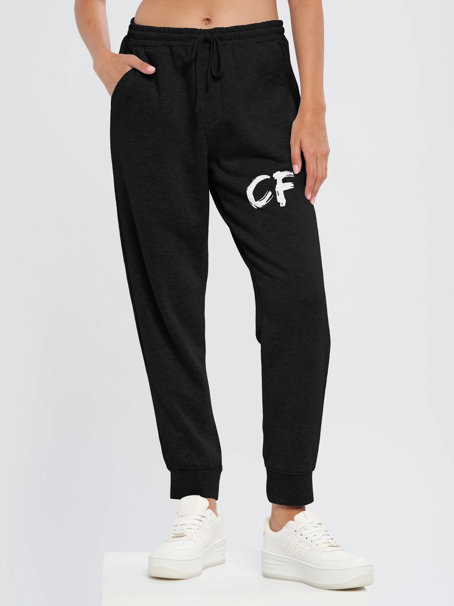 Bold Brush-Stroke Logo Joggers product image (24)