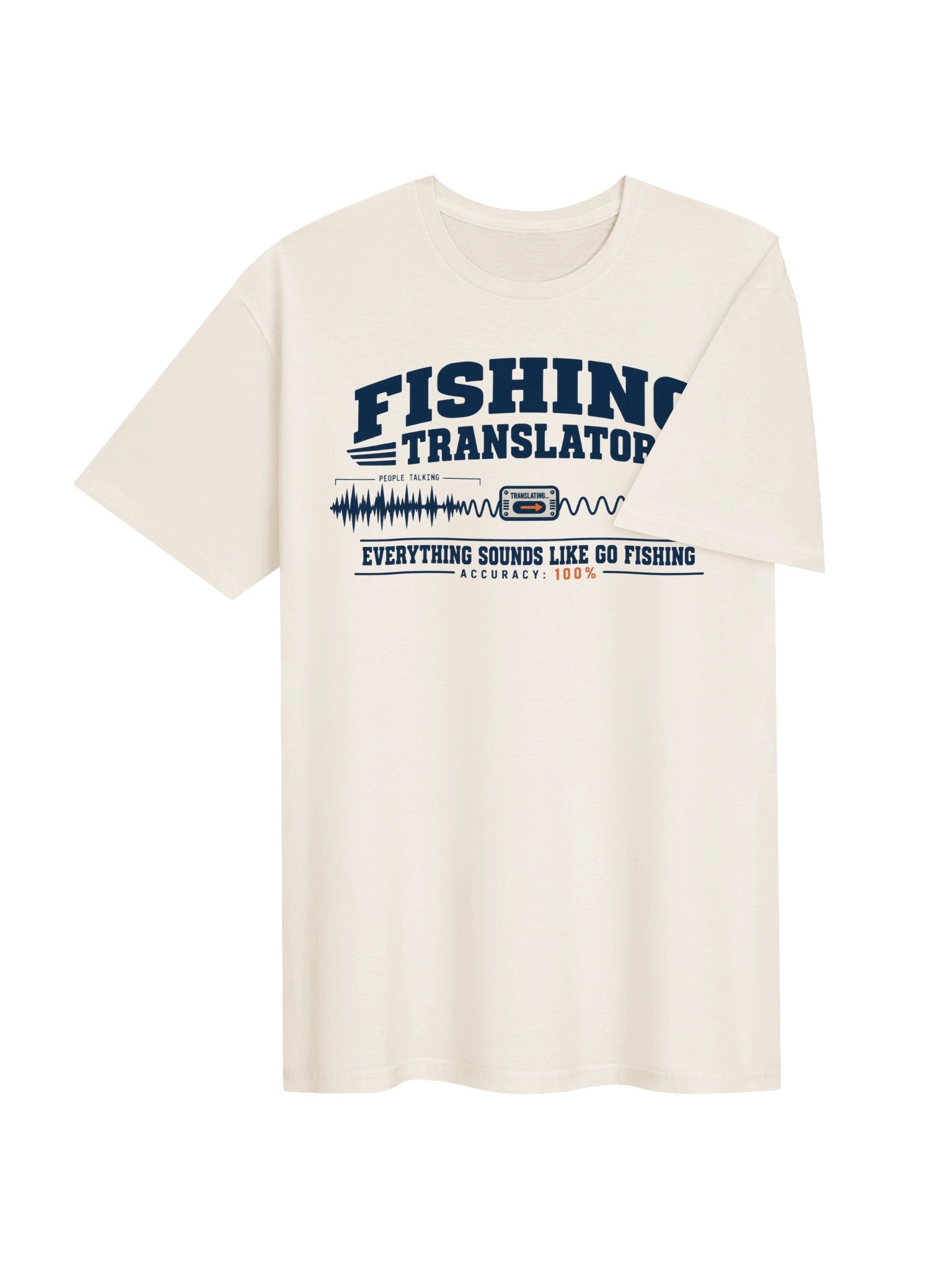 Fishing Translator T-Shirt product image (4)