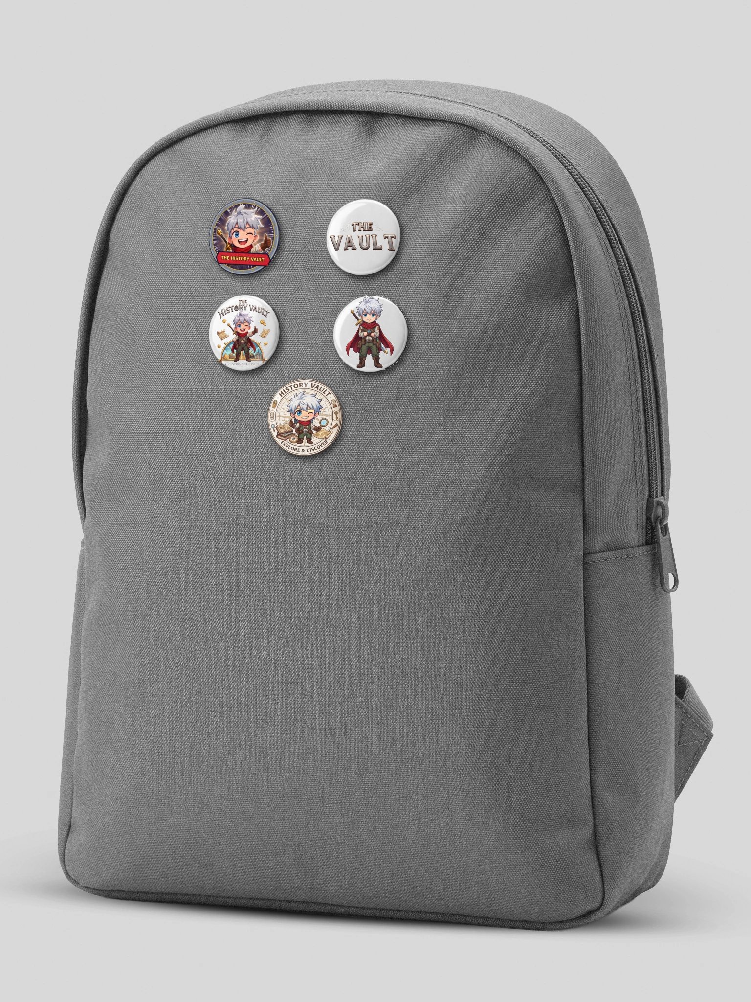 The History Vault Anime Pin Buttons product image (7)