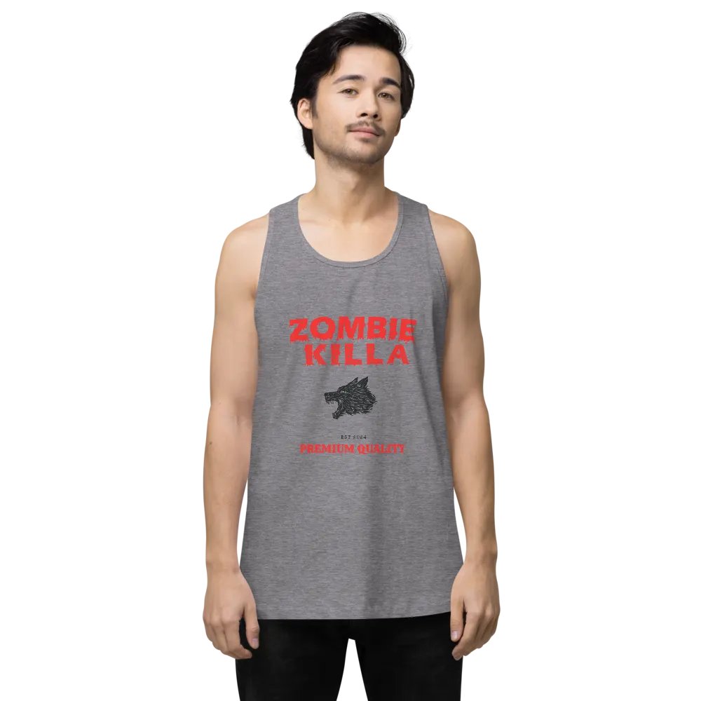 Roaring Wolf Premium Tank Top product image (2)