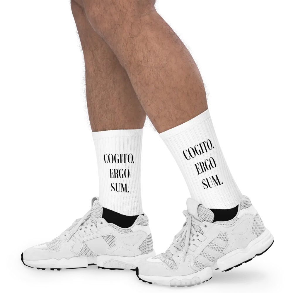 Cogito, Ergo Sum Socks product image (1)