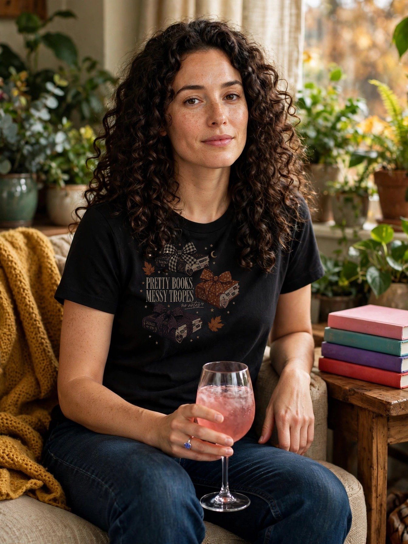 Pretty Books Messy Tropes Tee product image (3)