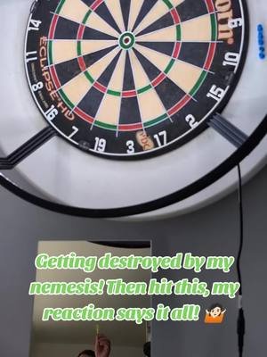 I lost the game heavily! but at least I hit 1 good score! #Bearded #Strongman #Floating #BotSquad #DartsCommunity #Darts 