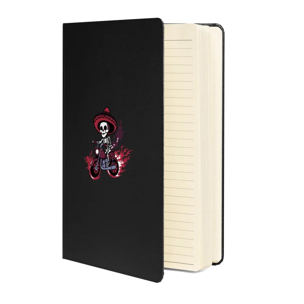 Bone to be Wild Hardcover Bound Lined Notebook product image (3)