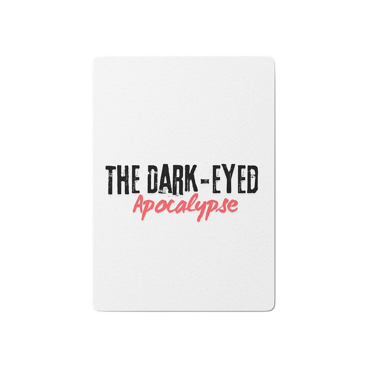 The Dark-Eyed Apocalypse Playing Cards product image (1)