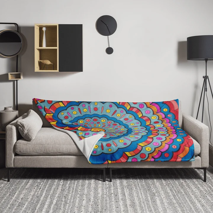 Sunshine Mandala Blanket product image (1)
