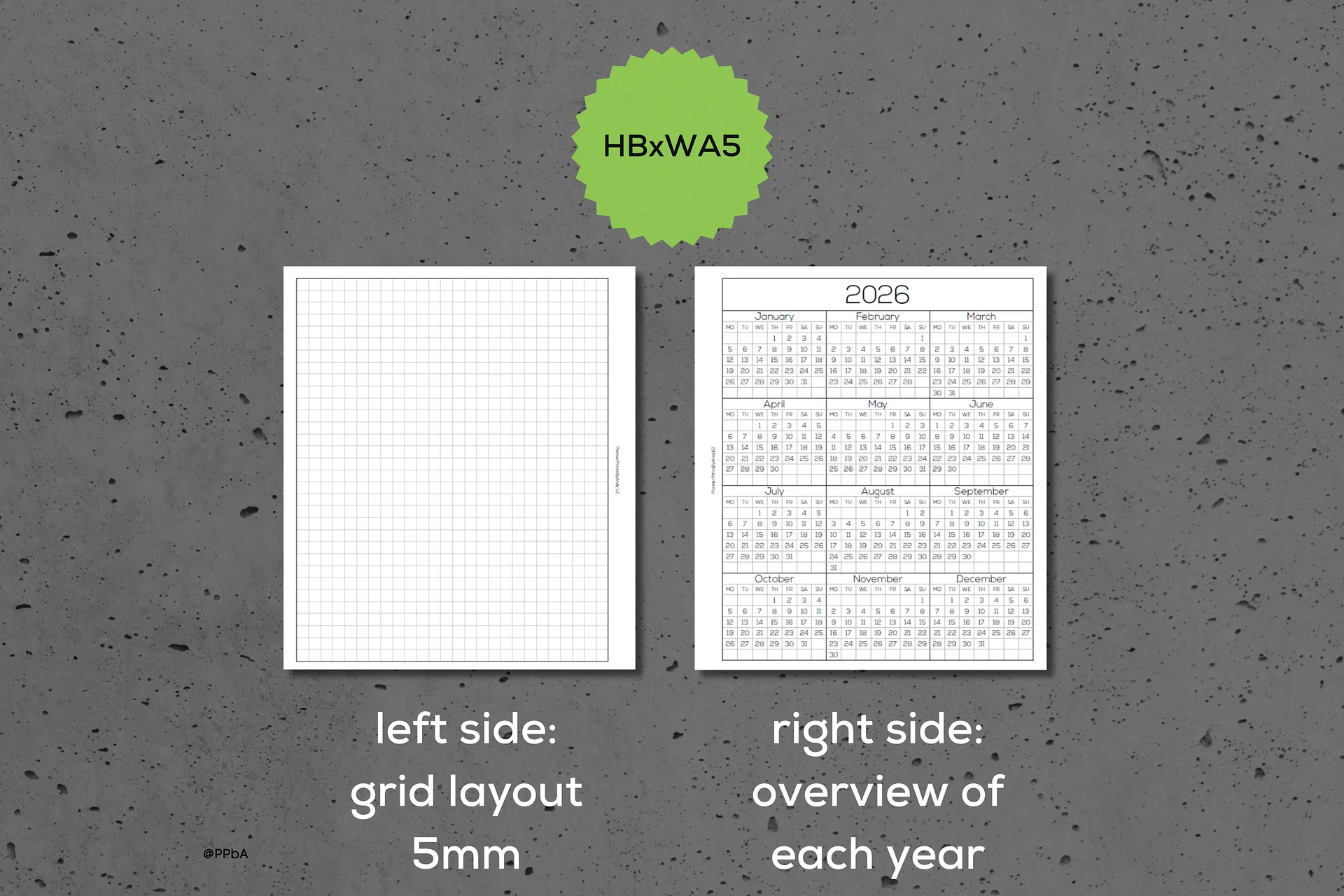 year at a glance - HBxWA5 - 2026-27-28 product image (4)