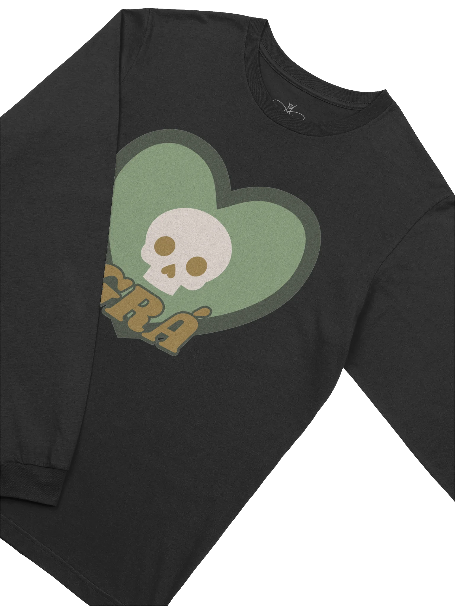 Grá (Love) Skull Long Sleeve Tee product image (2)