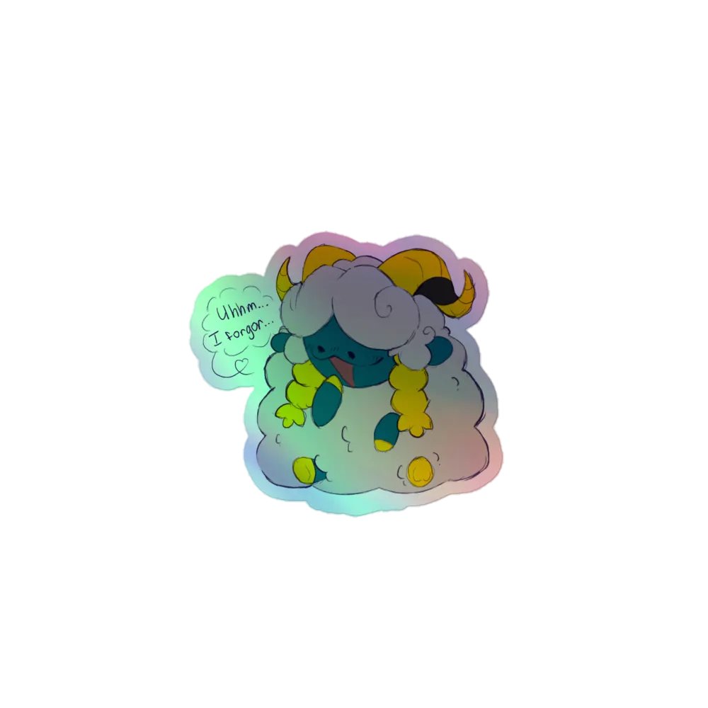 Holo I Forgor Sticker product image (1)