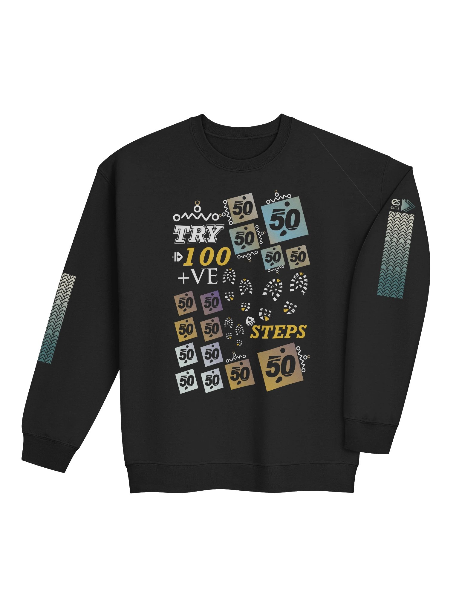 esiliz 50 and 100 Classic Crewneck Sweatshirt product image (3)