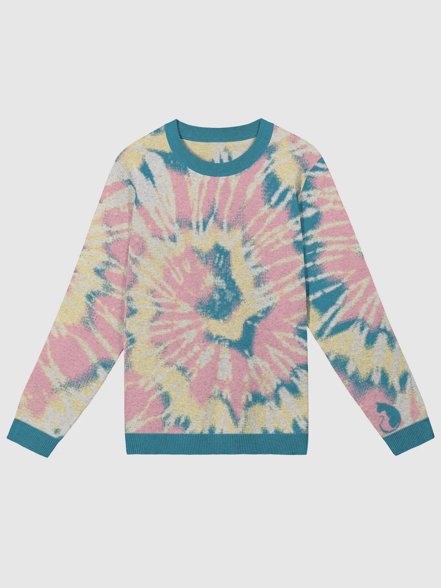 KawaiKitten Tie-Dye Vibes Knitted Sweater product image (1)