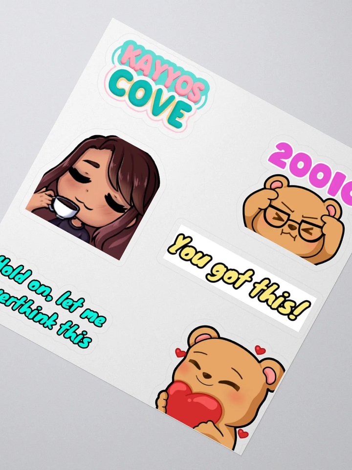 Overthinker's Survival Kit Sticker Sheet product image (2)