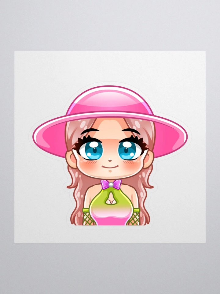 Alyssa_Plays04 (Smiling Mouth close) Png-tuber Sticker product image (3)