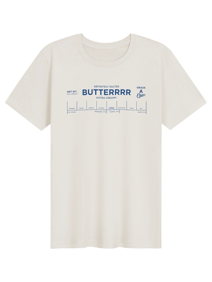 Butterrrr Stick Tshirt (Yellow) product image (21)