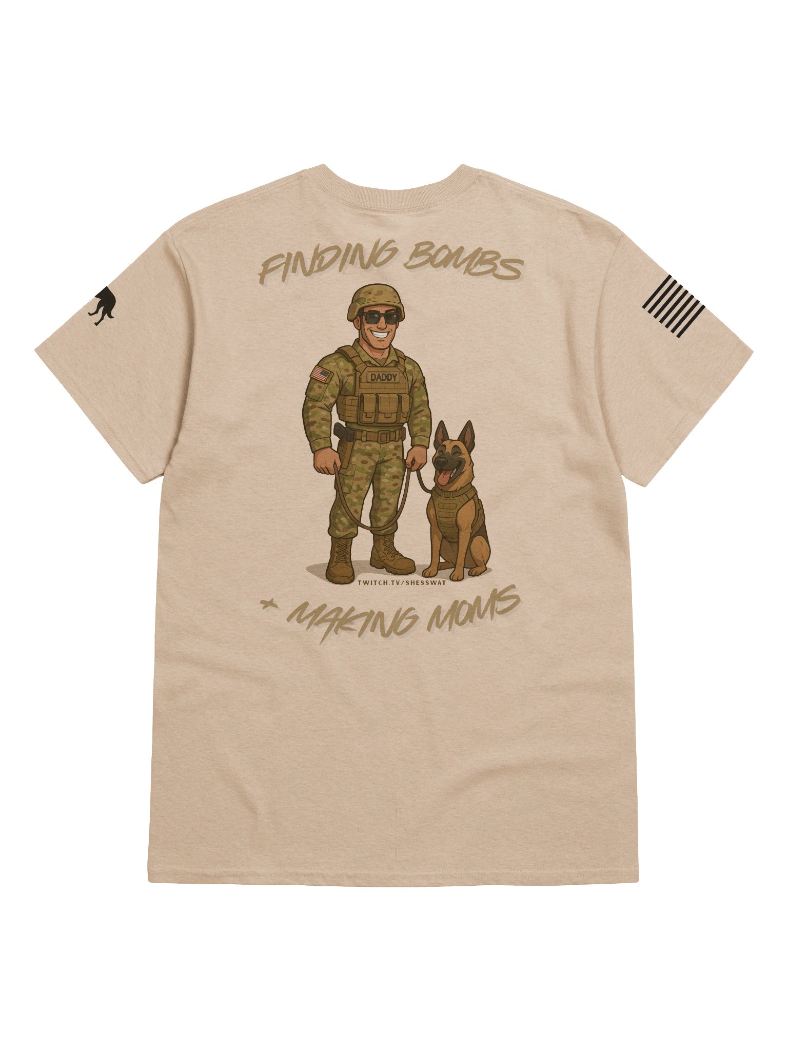 "Finding Bombs & Making Moms" Lightweight T-Shirt product image (6)