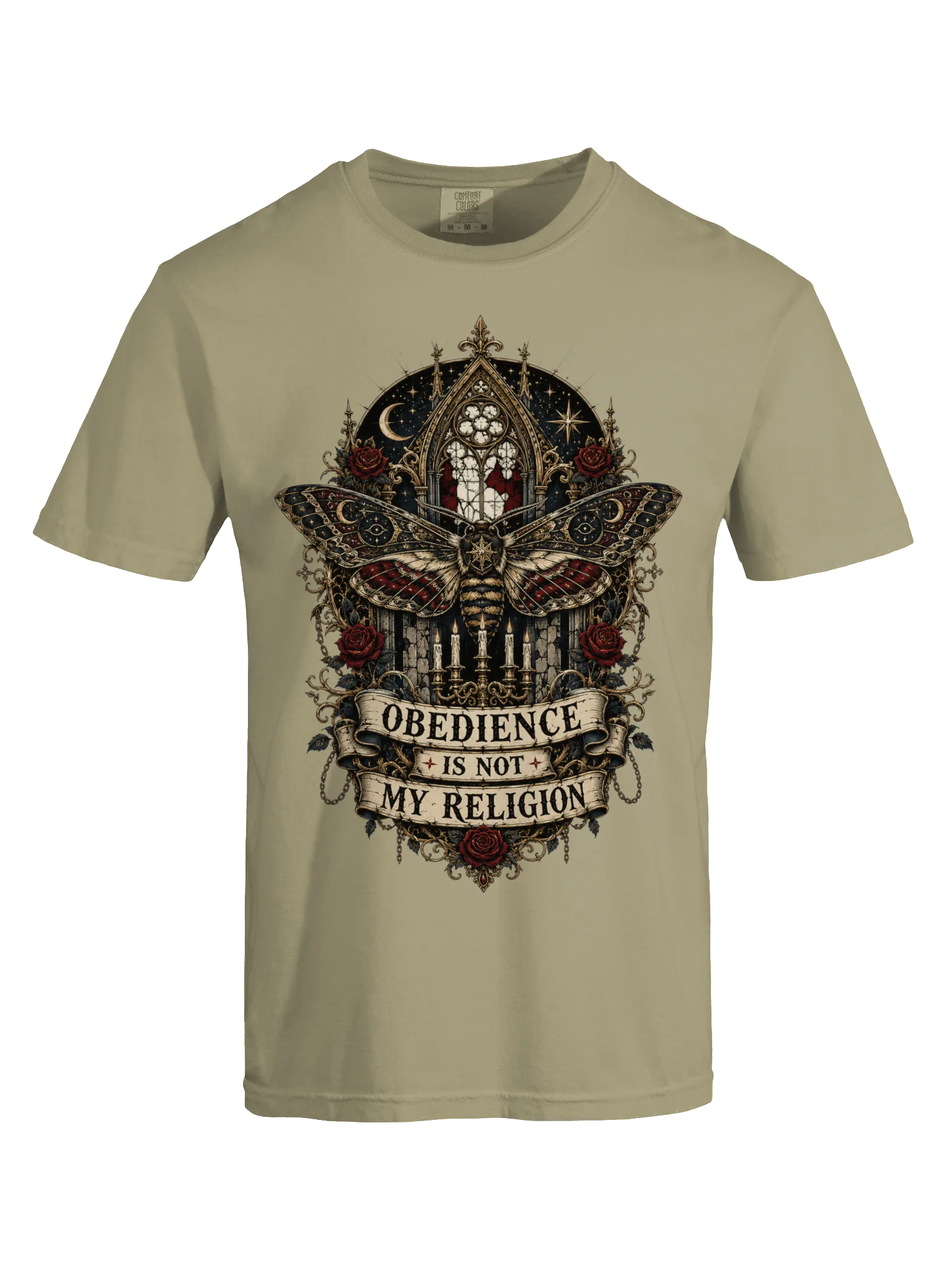 Obedience Is Not My Religion Gothic T-Shirt product image (5)