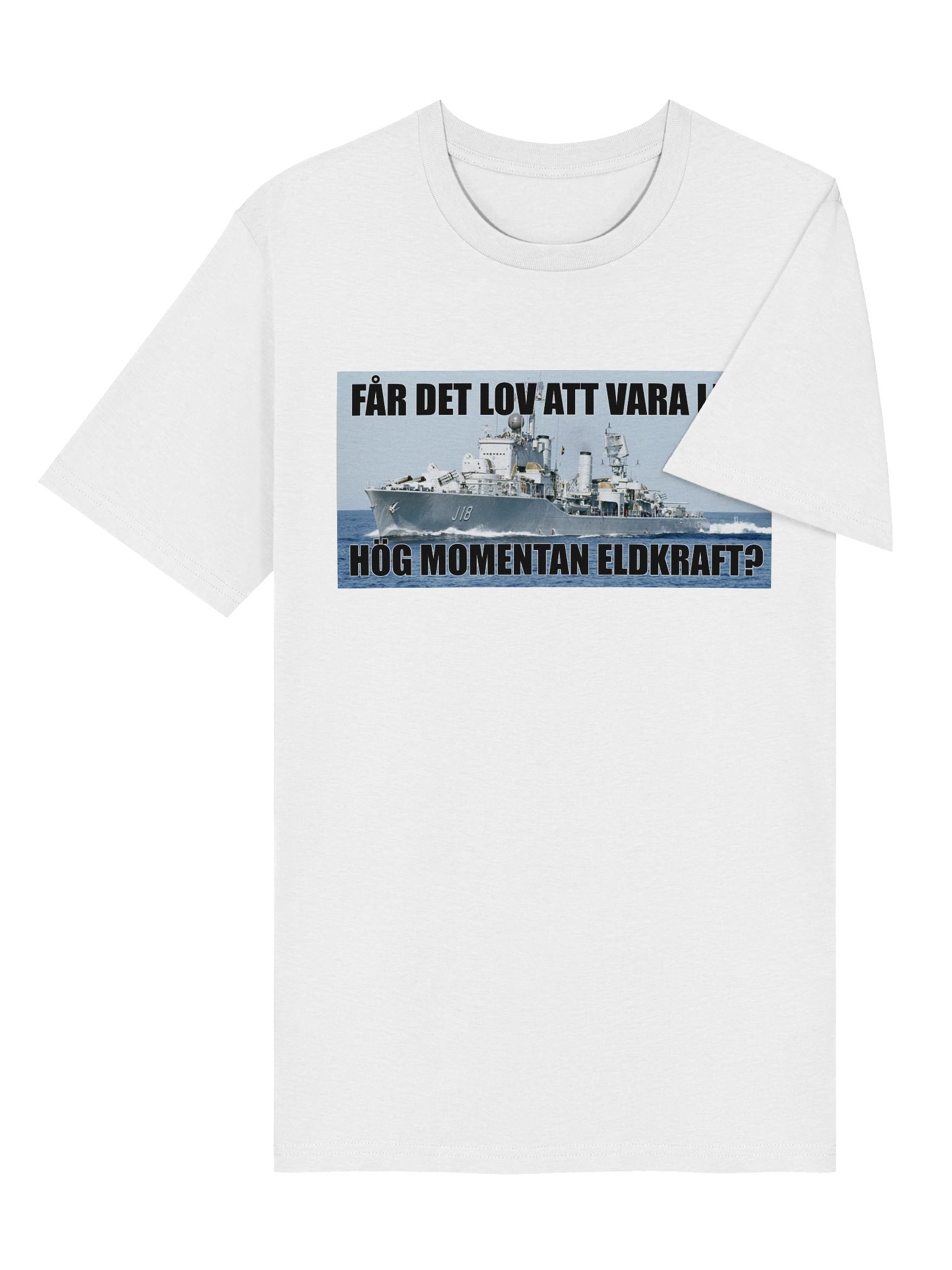 Får det lov att vara lite hög momentan eldkraft? -Halland (Organic unisex T-shirt) product image (8)