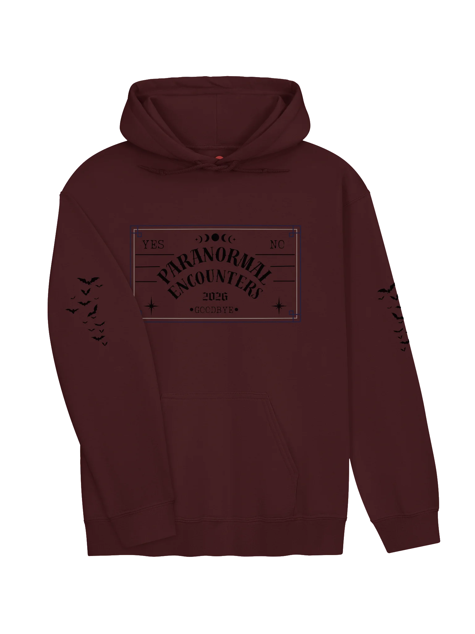 Ouija Bat Sleeve Hoodie product image (18)