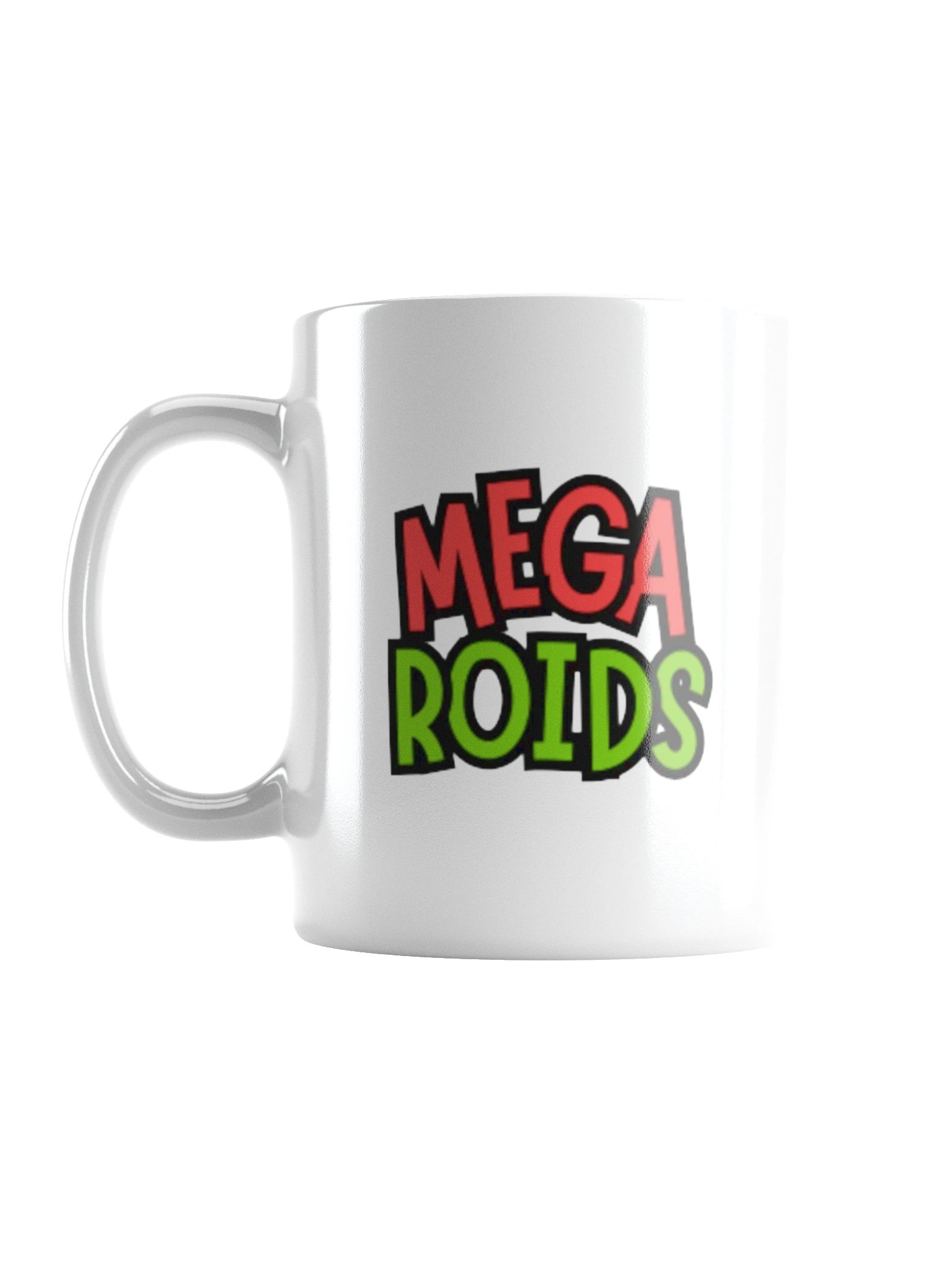 Mega Roids White Glossy Mug product image (1)