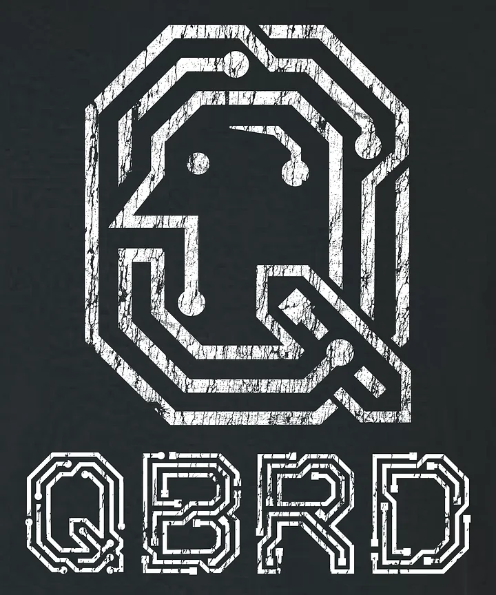 QBRD Vintage Logo Screen Printed Jersey Tee product image (1)