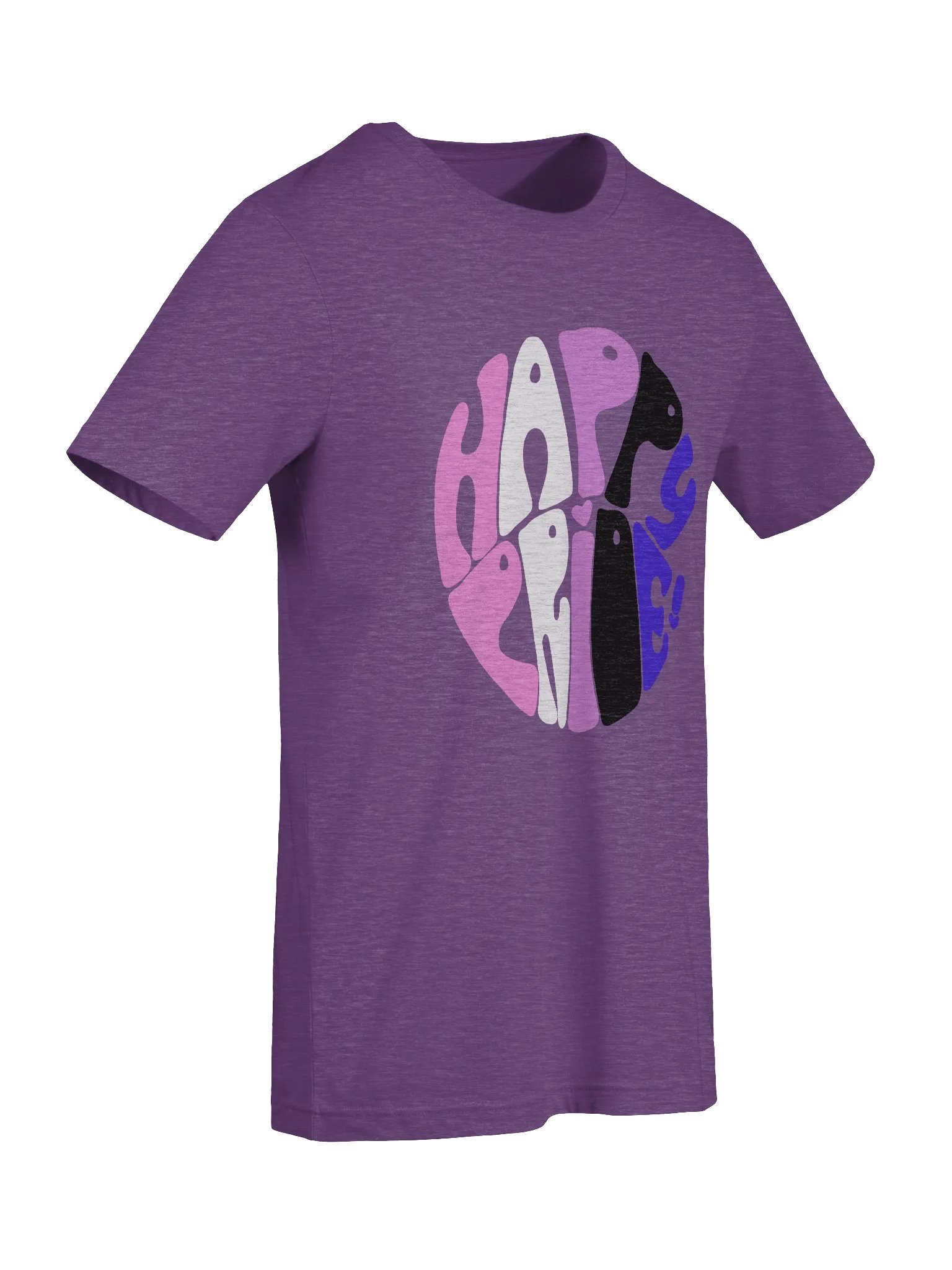 Genderfluid Happy Pride big print tee product image (9)