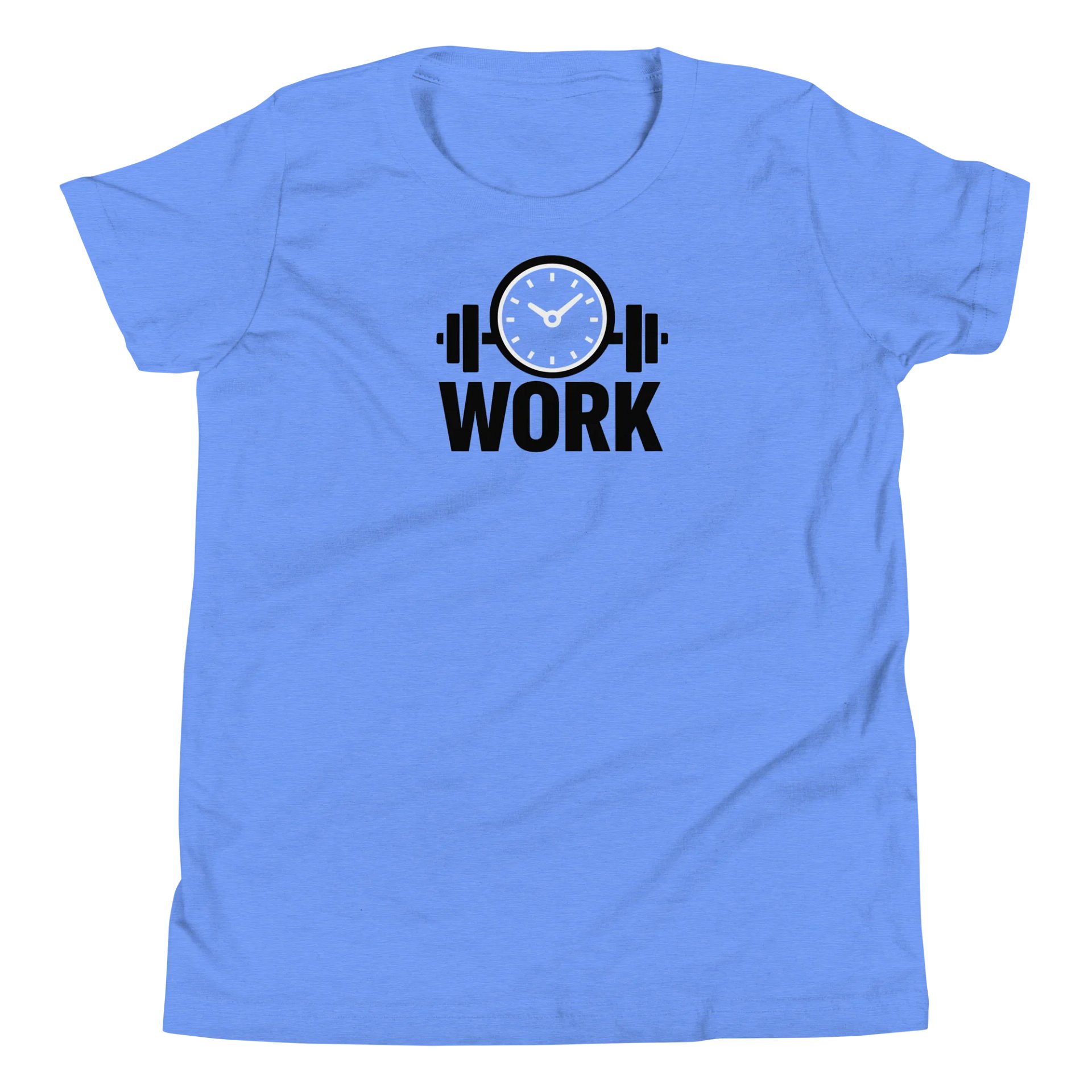 “WORK” Kids T-Shirt by HQ MAR – Bold Children’s Apparel That Sparks Confidence & Conversation product image (18)
