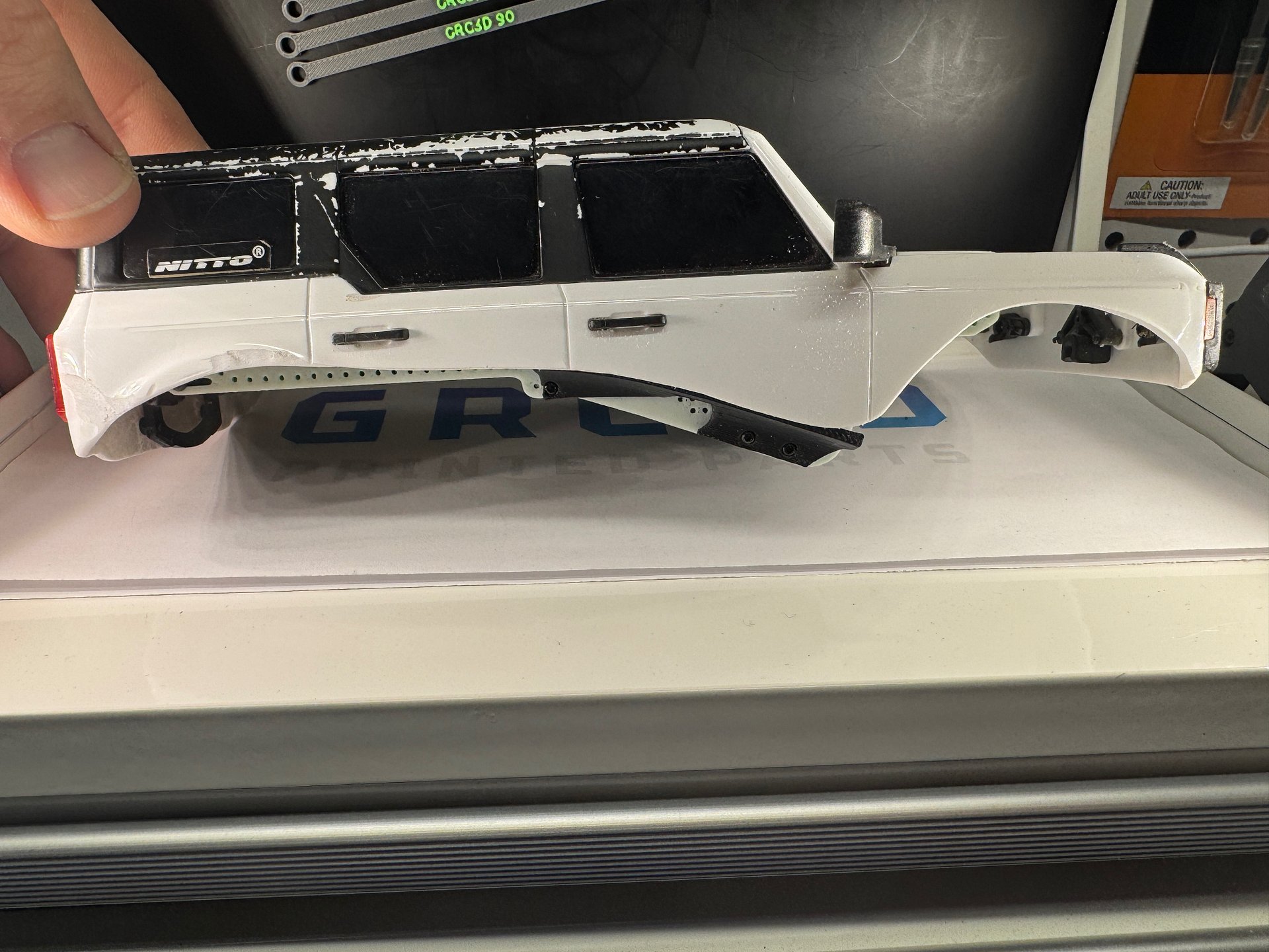 GRC3D LCG (Bronco) Comp Chassis w/ 20deg Skid product image (5)