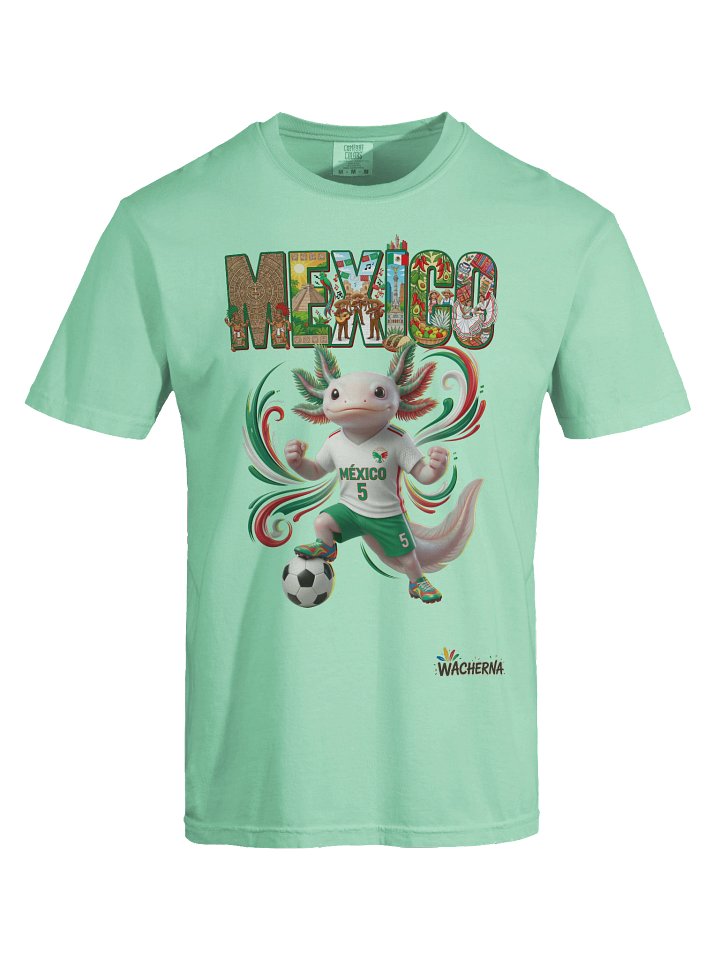 Mexico Soccer Axolotl - Mexican Pride Football Mascot product image (2)