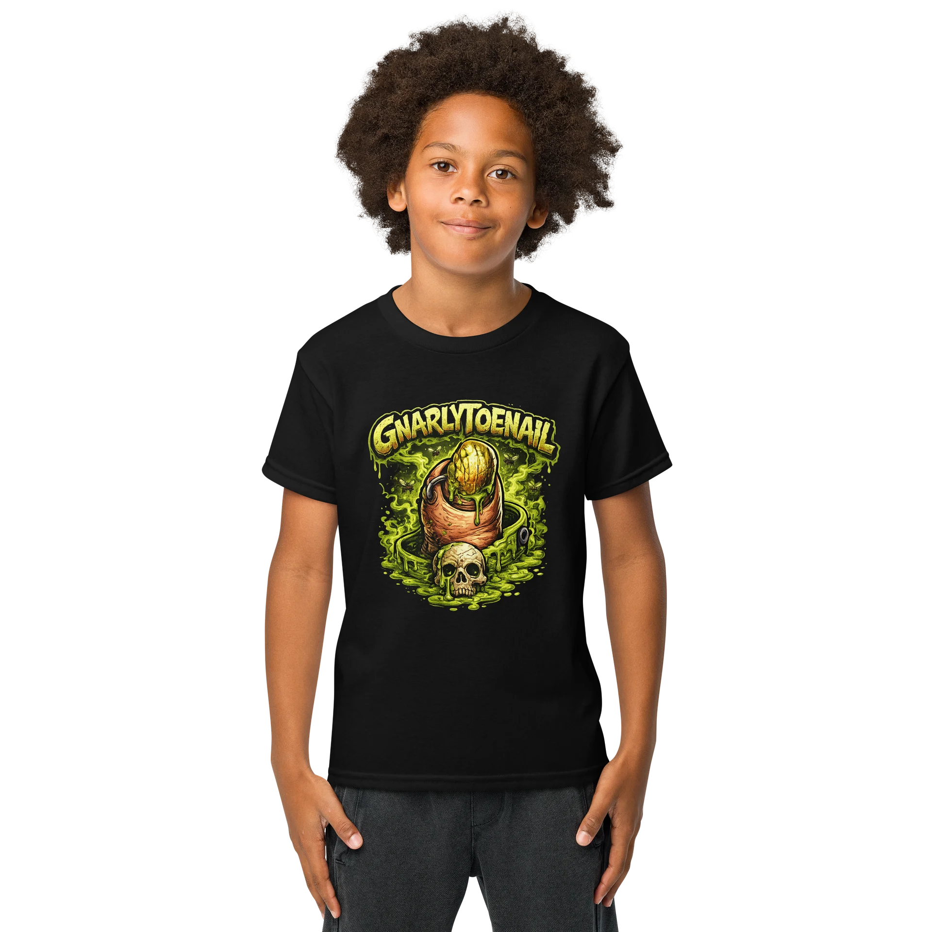 GnarlyToenail Horror Youth Sports Tee product image (1)