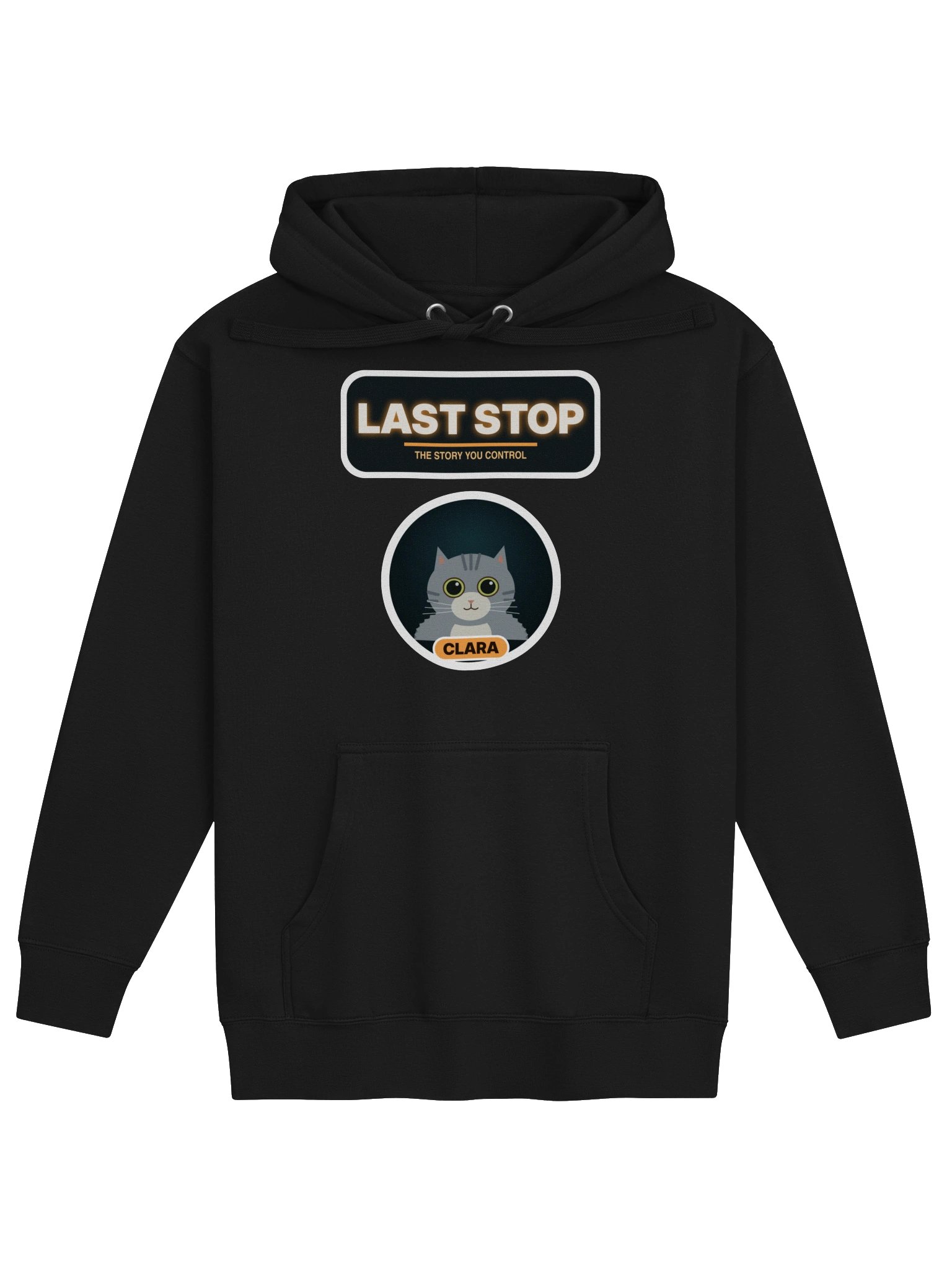 Clara Hoodie – You Asked. She Stayed. product image (1)