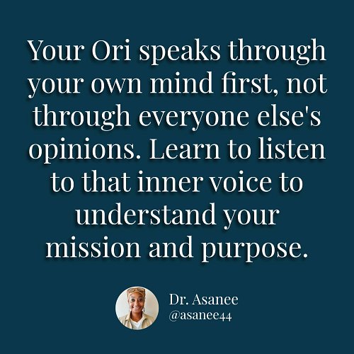 When you let someone else's opinion shape how you see and live your purpose, you're overriding your inner voice.

Other peopl...