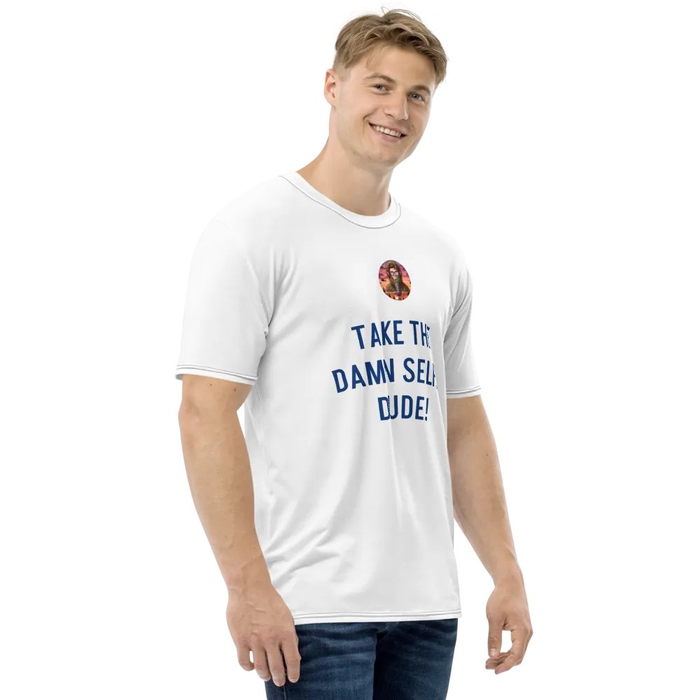 Take The Selfie T-Shirt White product image (4)