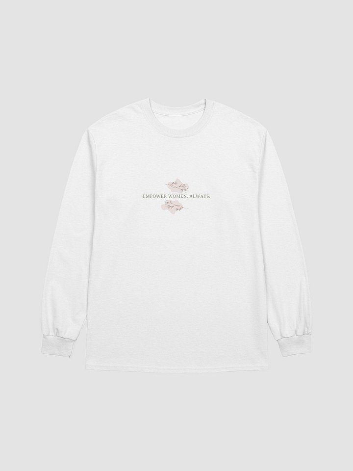 Women's Ultra Cotton Long Sleeve T-Shirt ULFB0126 product image (1)