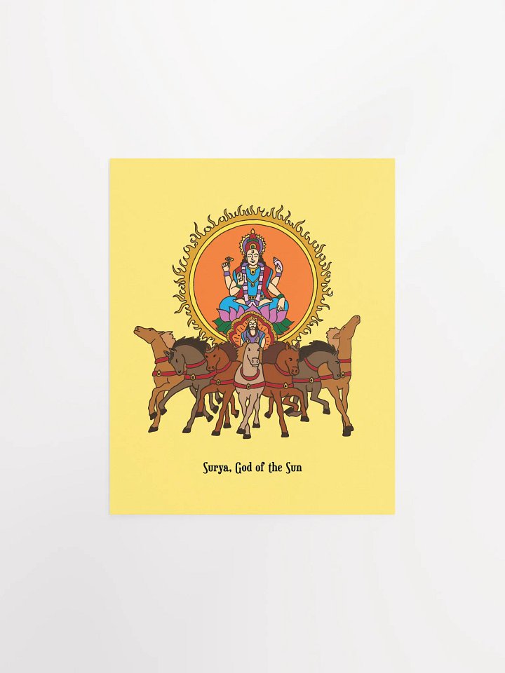 Surya Sun God 8x10 Print product image (1)