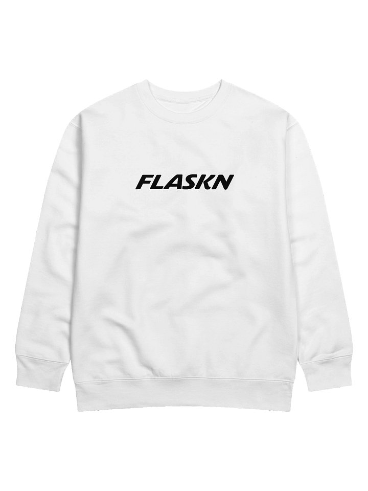 Flaskn crew neck (black logo) product image (6)