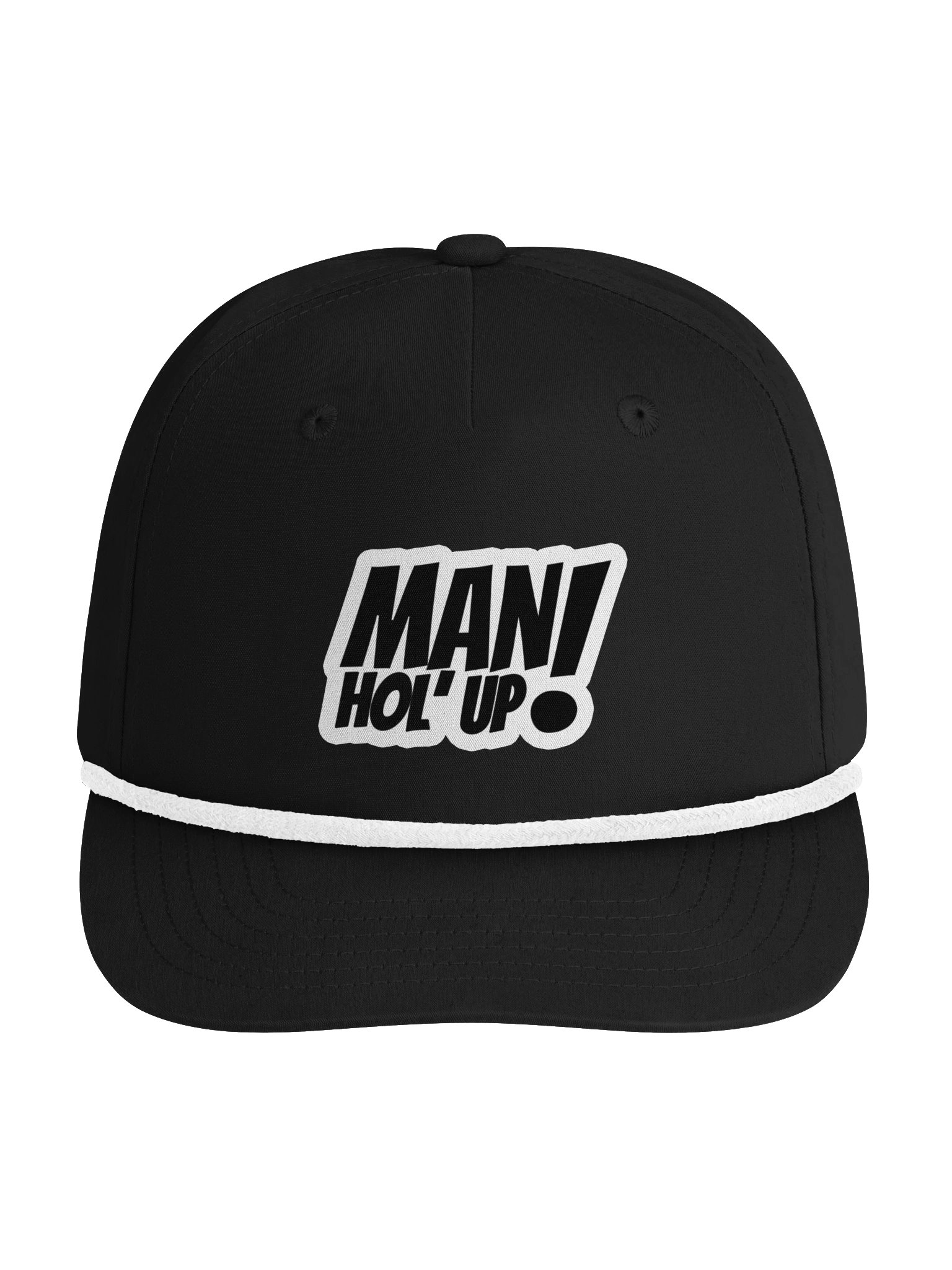 MAN! HOL’ UP Rope Cap product image (1)