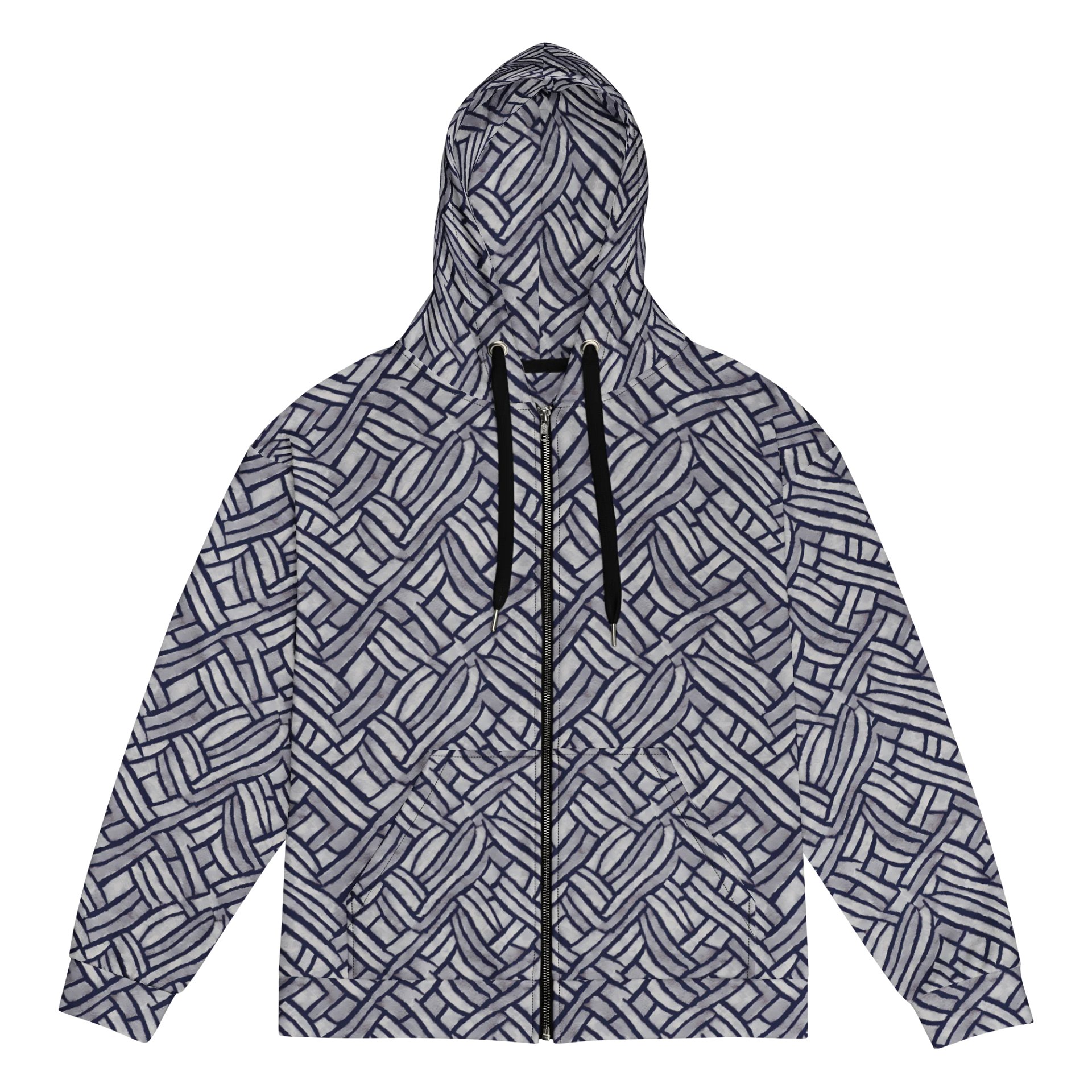 Grey Rectangles Hoodie product image (1)