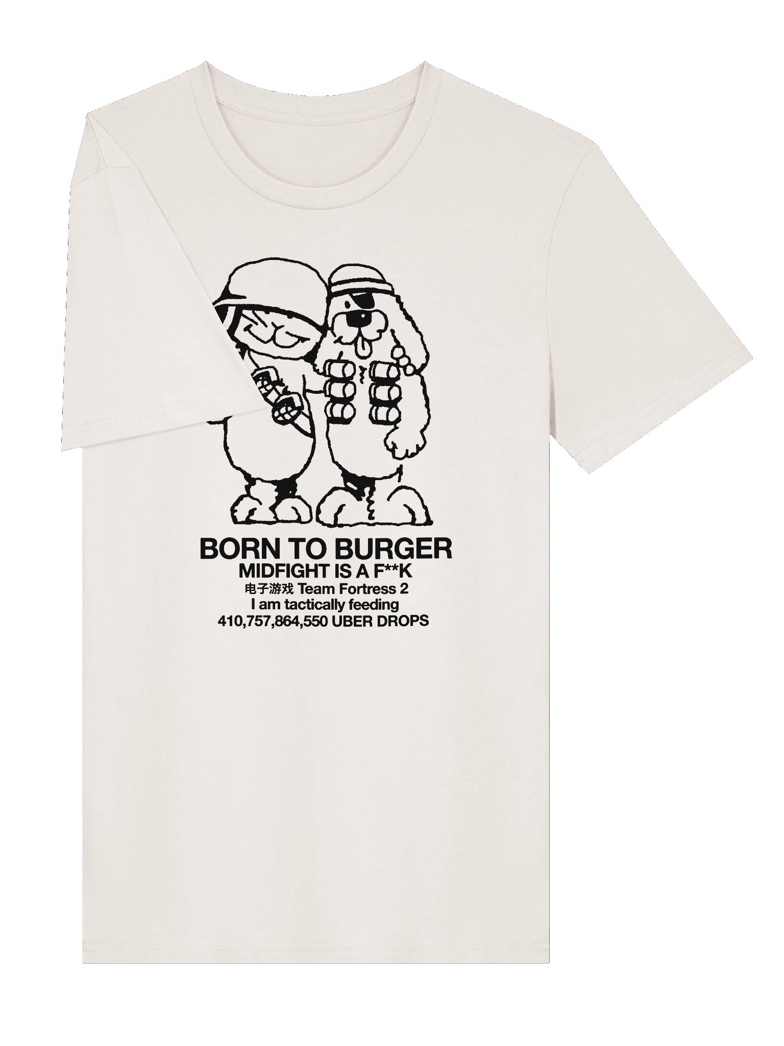 TF2 Friends Burger Shirt product image (3)
